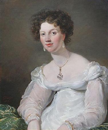 George Hayter Mrs Ellen Robertson-Bruce painted in 1820 France oil painting art